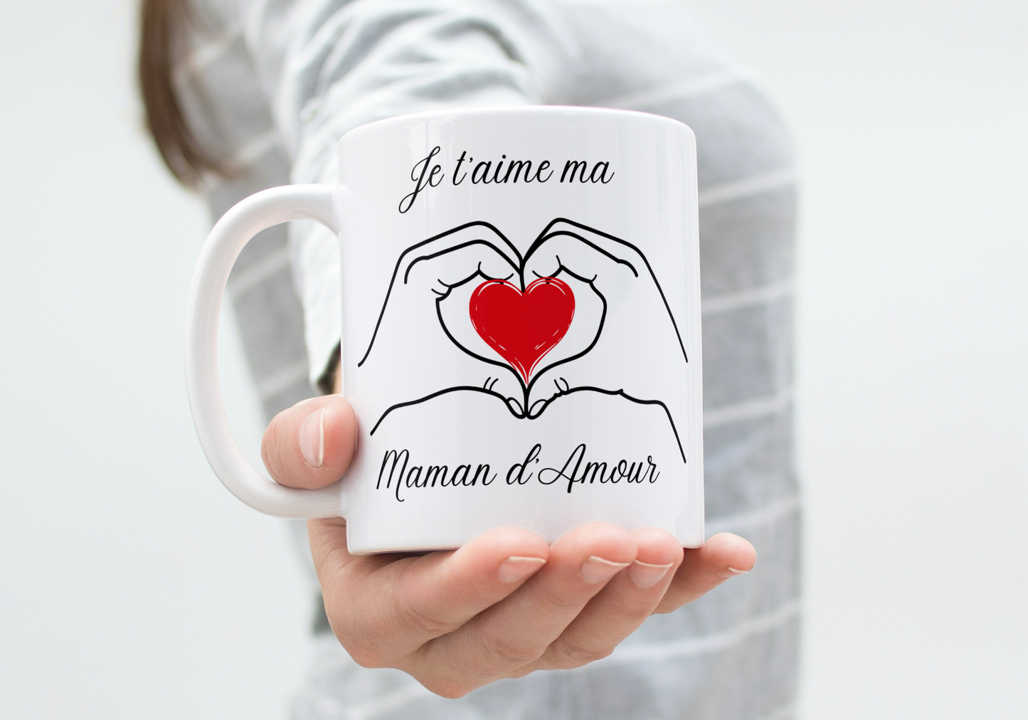 Tasse „Ich liebe dich, meine liebevolle Mama“