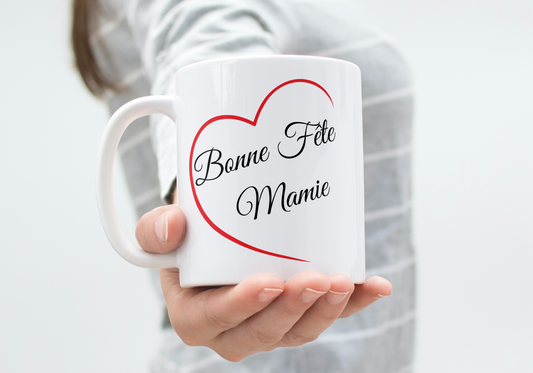 Mug "Bonne fête Mamie"