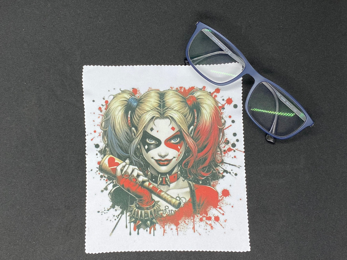 "Harley Quinn" Microfiber Screen and Glasses Cloth
