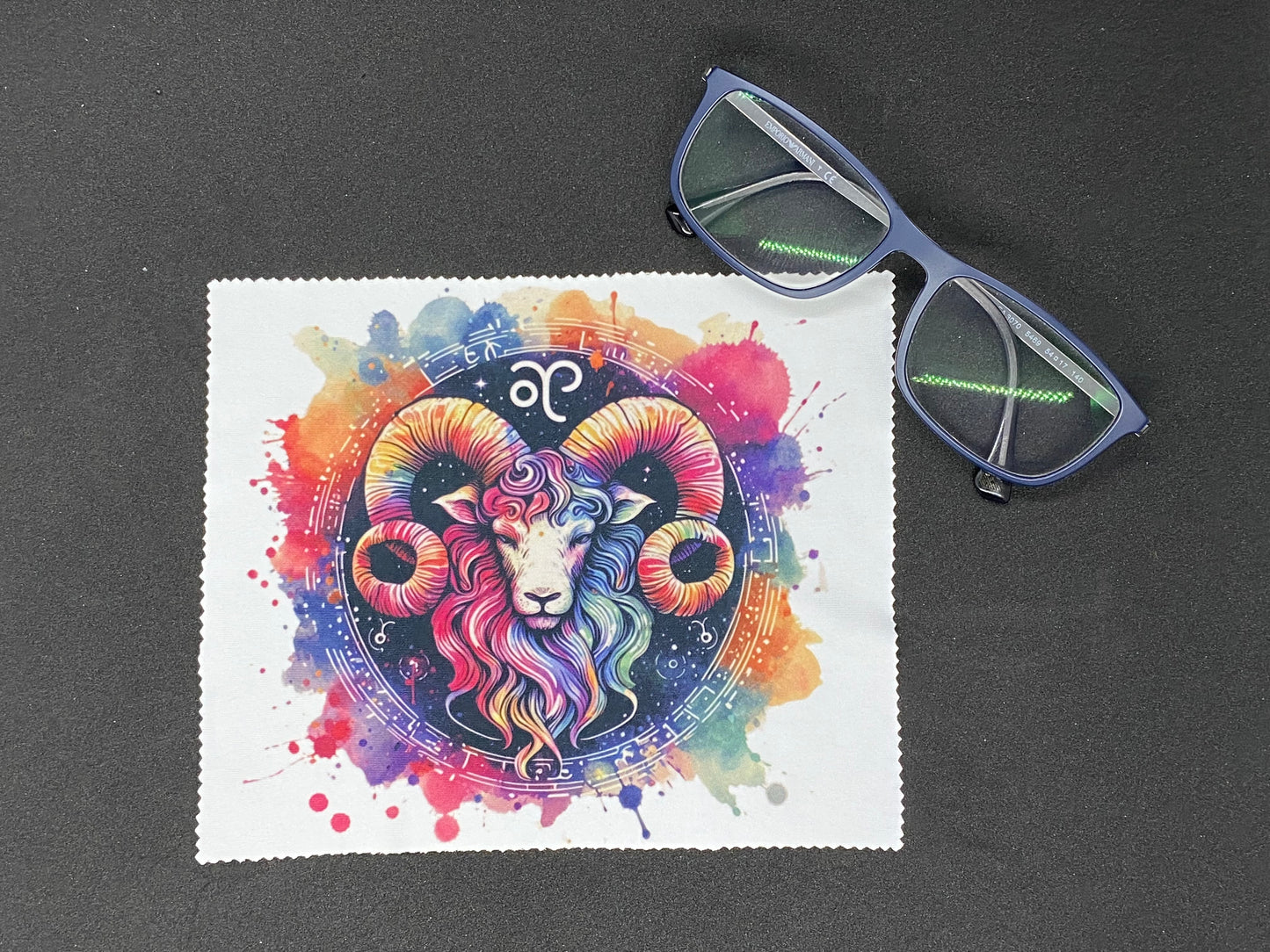 "Astro Aries" microfiber cloth for screen and glasses