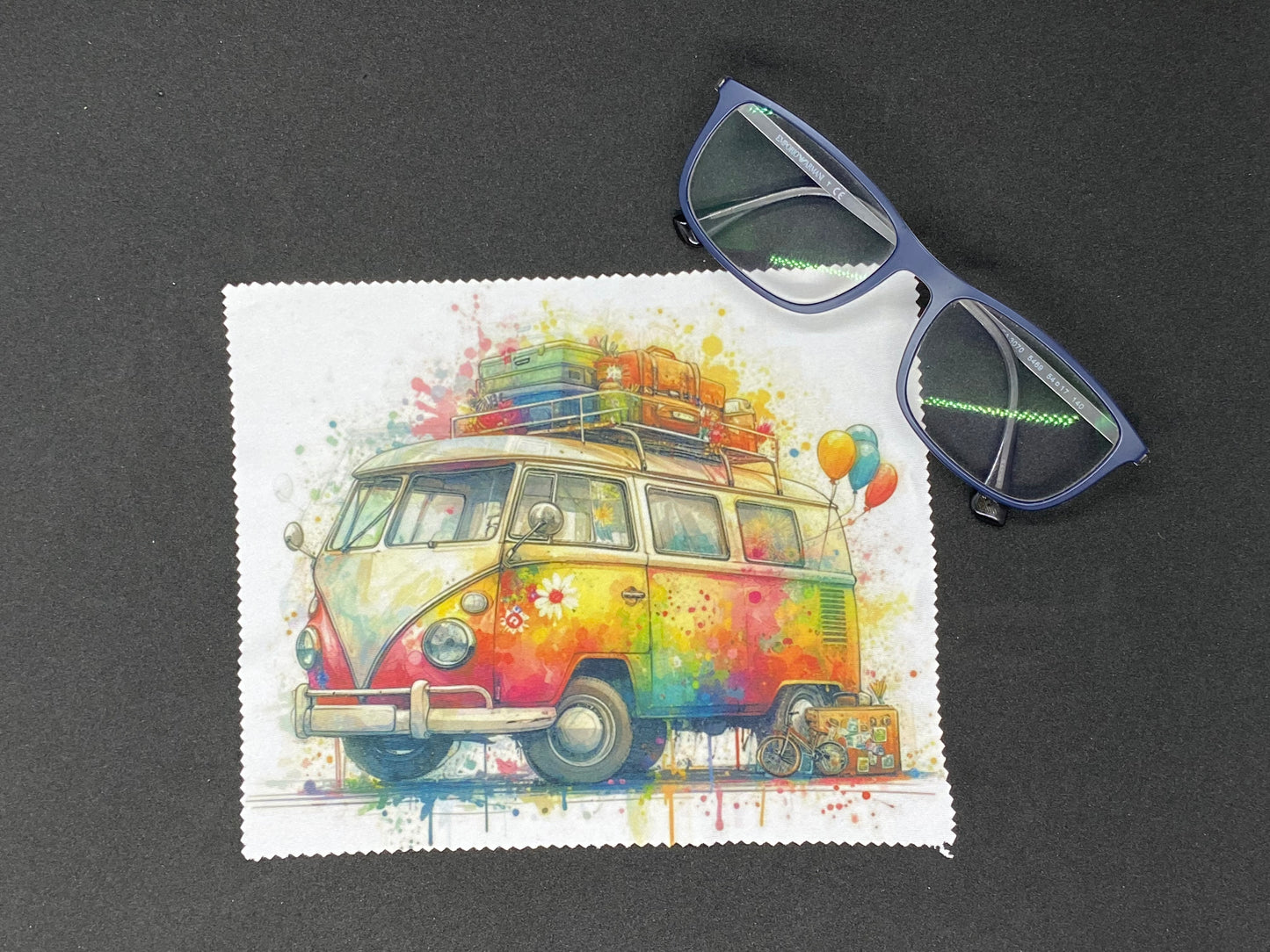 "Vanlife" Mikrofasertuch für Bildschirm und Brille