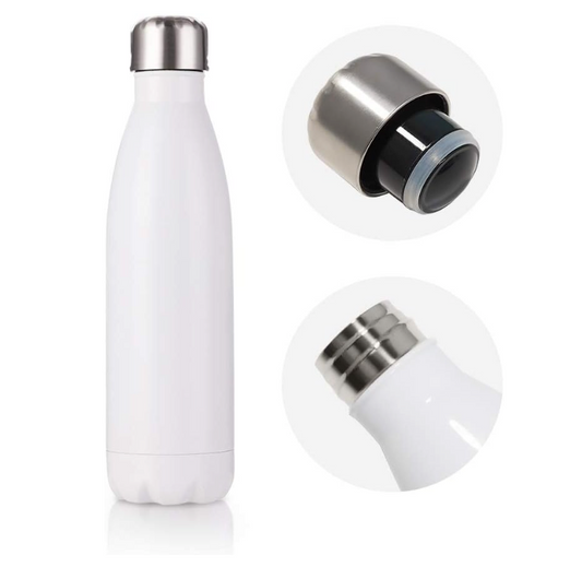 Bouteille - Gourde isotherme en inox 750 ml - Petite Rebelle (Design A&C My Créa)