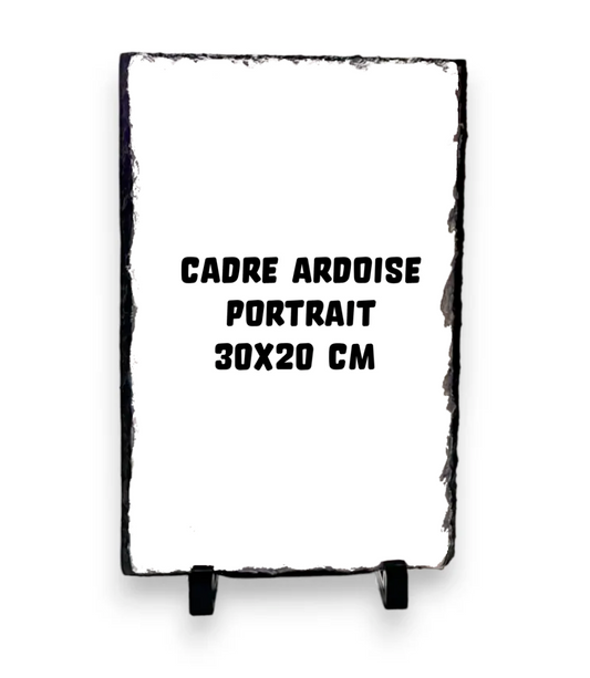 Ardoise Décorative Maternité 30x20 cm Portrait – Femme Enceinte Bébé Lumière Cadeau Naissance (Design A&C My Créa)