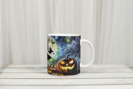 Mug Halloween Chat et Citrouilles – Collection Halloween