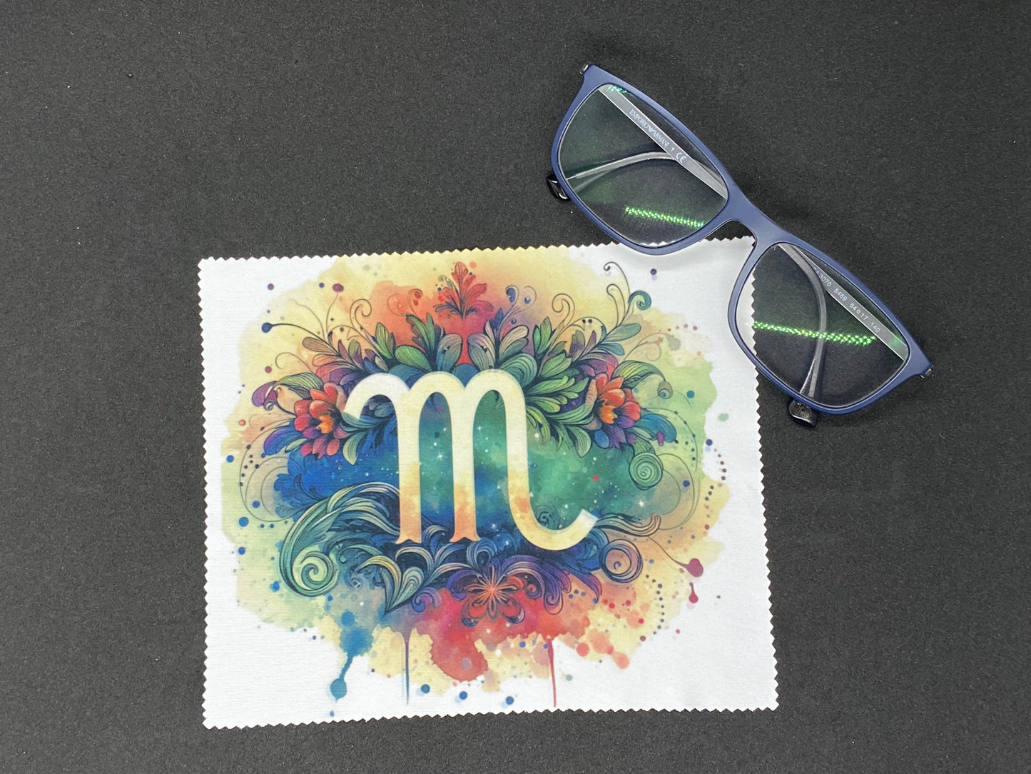 Microfiber cloth for screen and glasses "Astro Virgo"