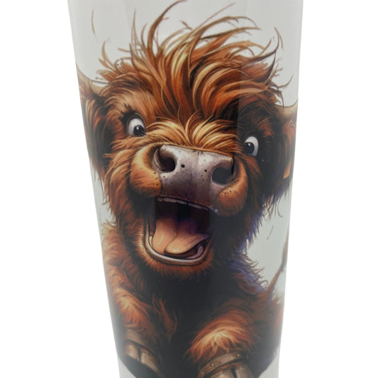 Gourde Sport Aluminium 750 ml - Vache Highland fun