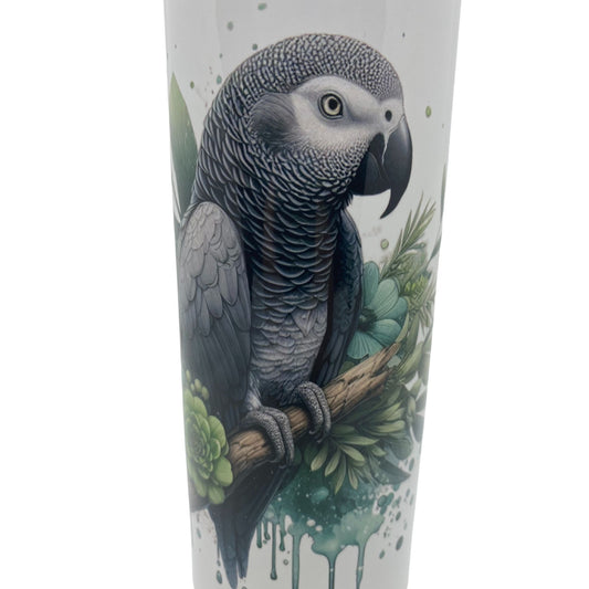 Gourde Sport Aluminium 750 ml - Perroquet sur branche