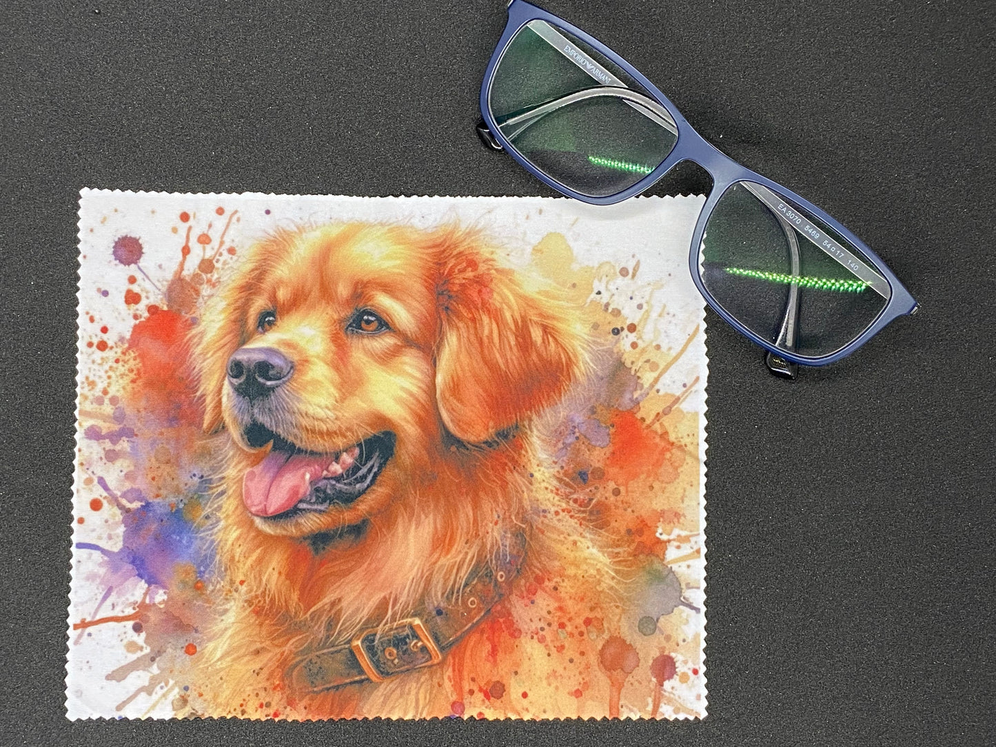 "Labrador Dog" Microfiber Screen and Glasses Cloth