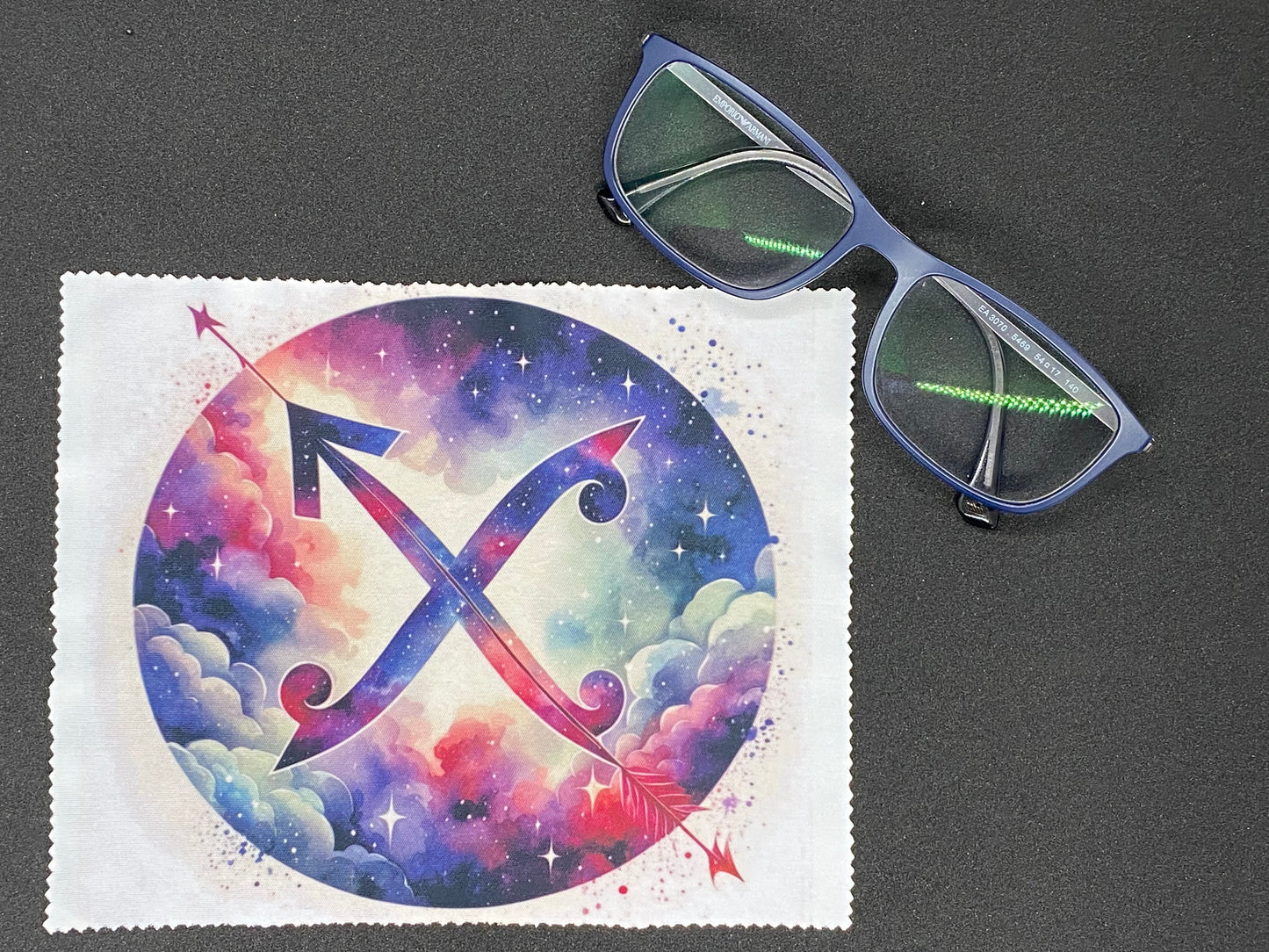 Microfiber cloth for screen and glasses "Astro Sagittarius"