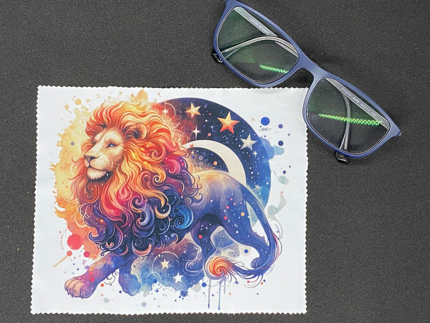 "Astro Lion" Microfiber Screen and Glasses Cloth