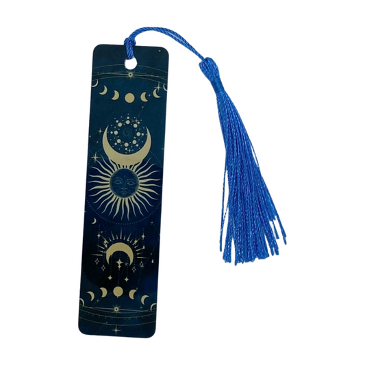 Marque-pages aluminium "Thème astral"