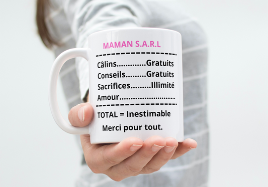 Mug céramique Maman SARL