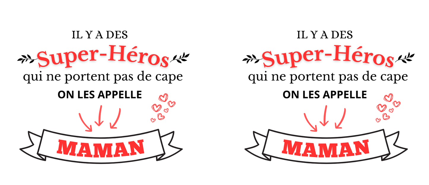 Tasse „Es gibt Superhelden, die tragen keinen Umhang, wir nennen sie Mama“
