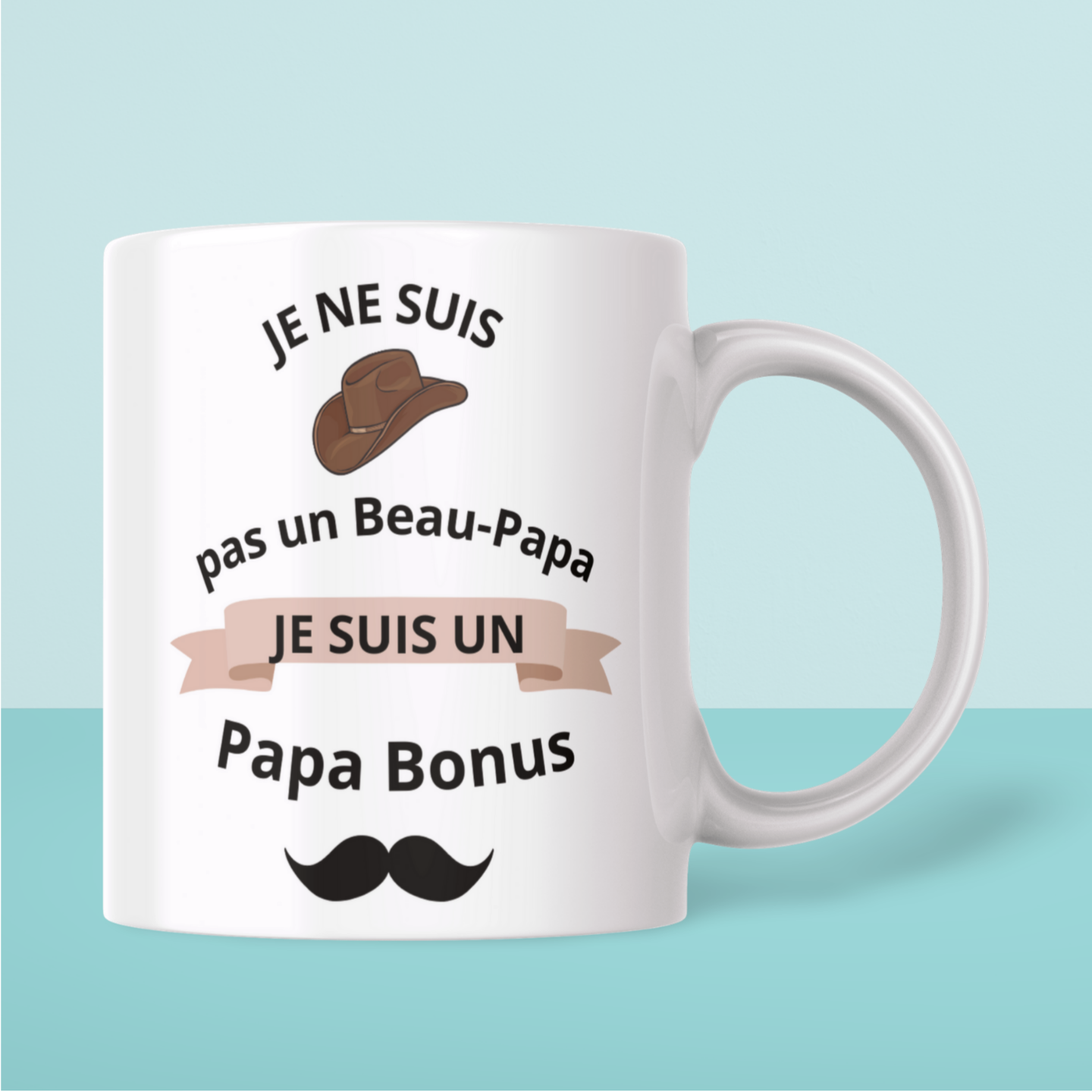 Step-Dad Mug - I'm not a step-dad, I'm a Bonus Dad!