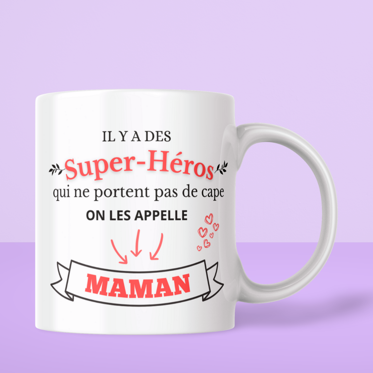 Tasse „Es gibt Superhelden, die tragen keinen Umhang, wir nennen sie Mama“