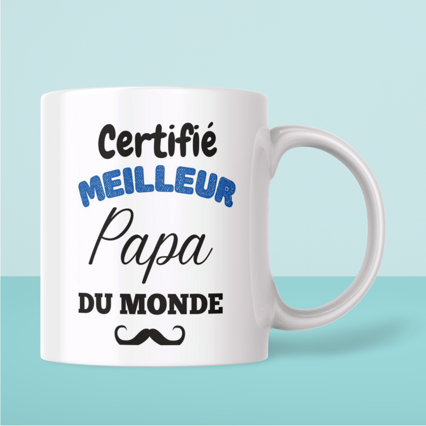 PAPA Mug - Certified Best Dad in the World
