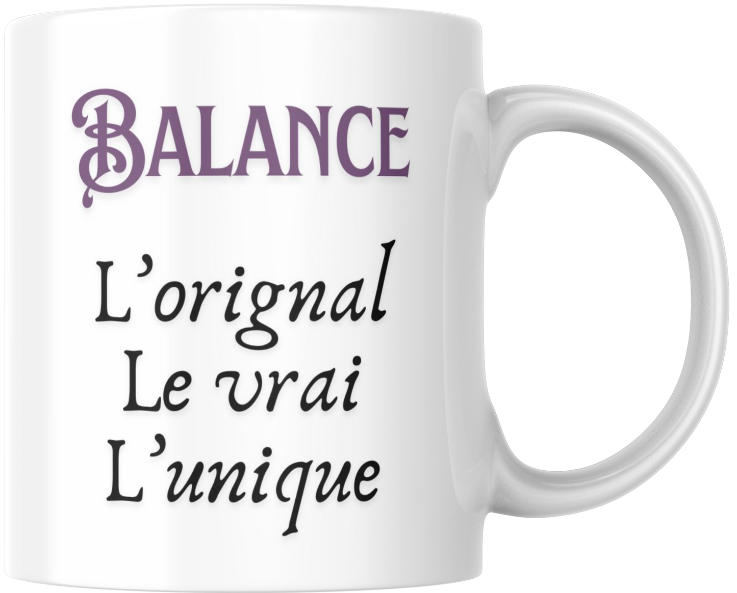 Becher mit Sternzeichen Waage – Astrologie
