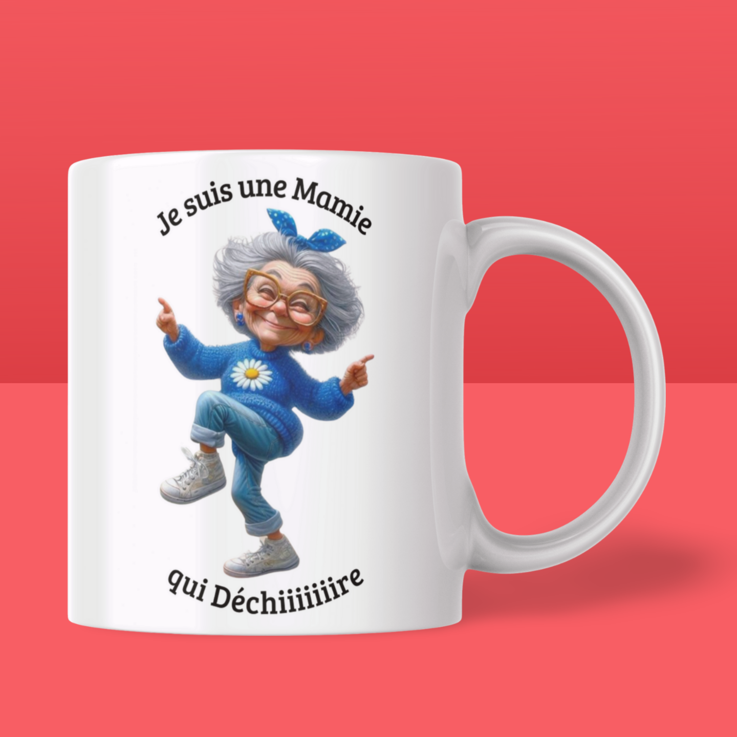Mug "I'm a Grandma who Rocks"