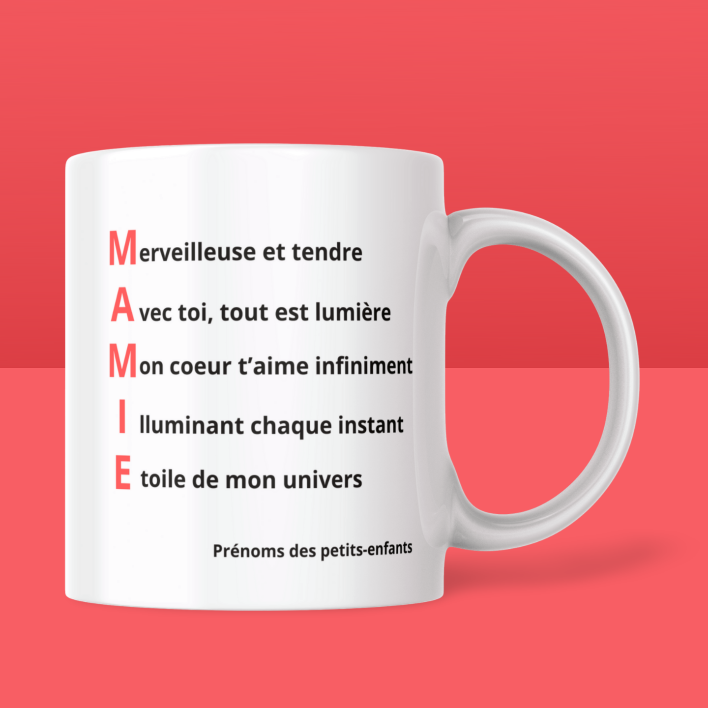 Mug "Acronym Poem for Grandma"