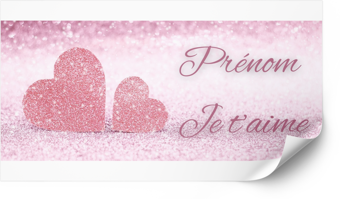 Tasse zum Valentinstag „Ich liebe dich ❤️“ mit personalisierbarem Vornamen
