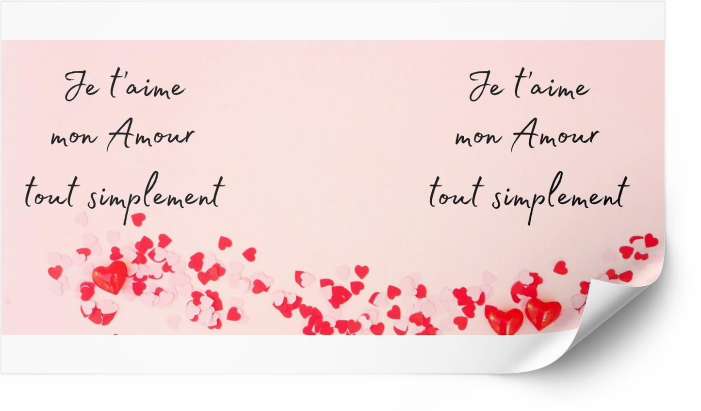Valentine's Day Mug "I simply love you my love"