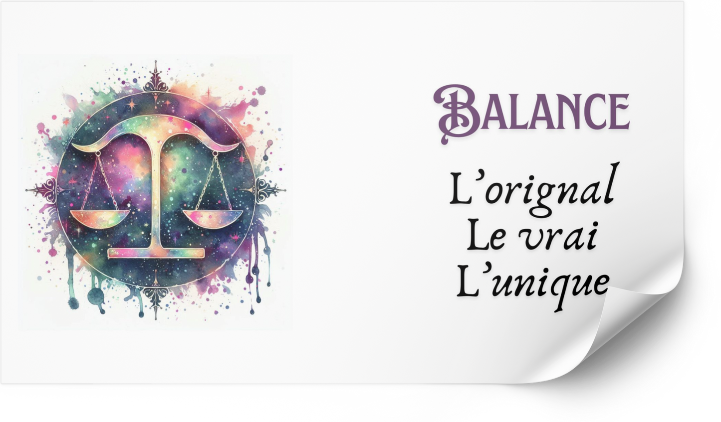 Becher mit Sternzeichen Waage – Astrologie