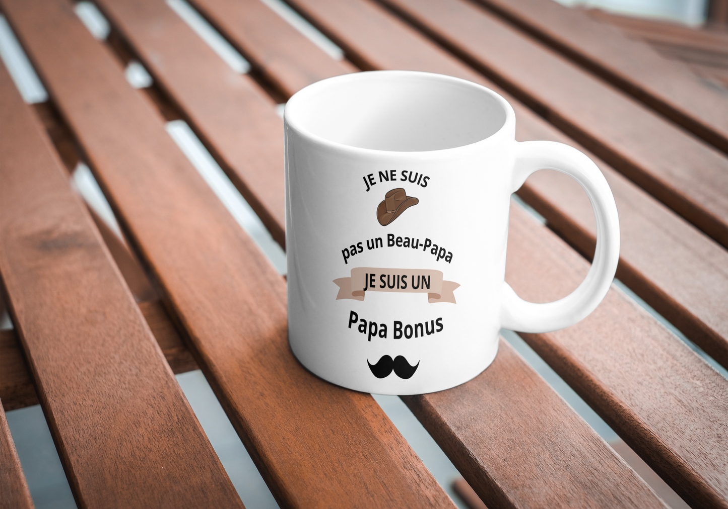 Step-Dad Mug - I'm not a step-dad, I'm a Bonus Dad!
