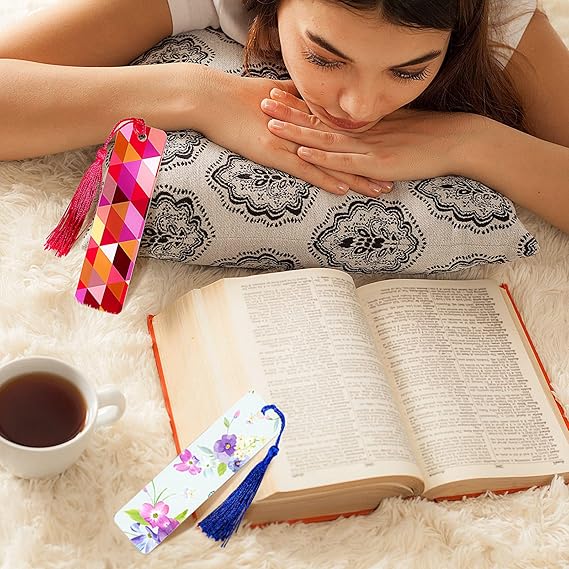 Aluminum bookmarks "Emma Green - Real life"