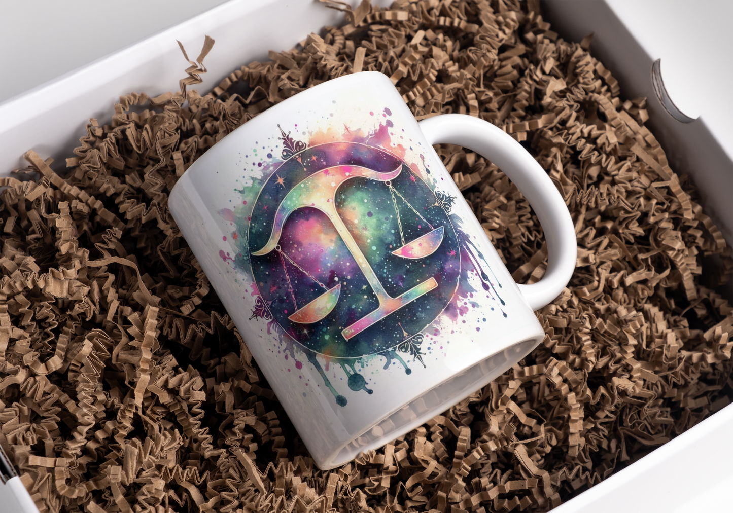 Becher mit Sternzeichen Waage – Astrologie