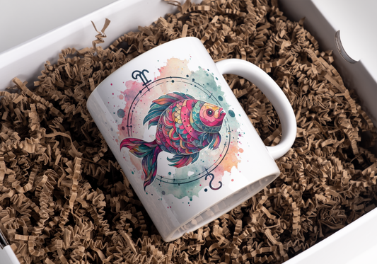 Mug Signe du Zodiaque Poisson - Astrologie