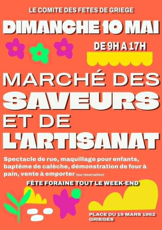 Griège (01) - Rendez-vous le 10 mai !