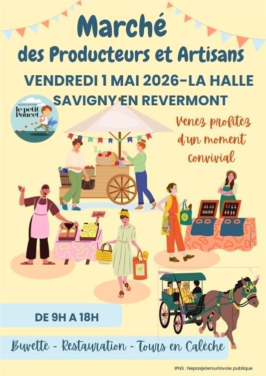 Savigny-en-revermont (71) - Rendez-vous le 1 mai !