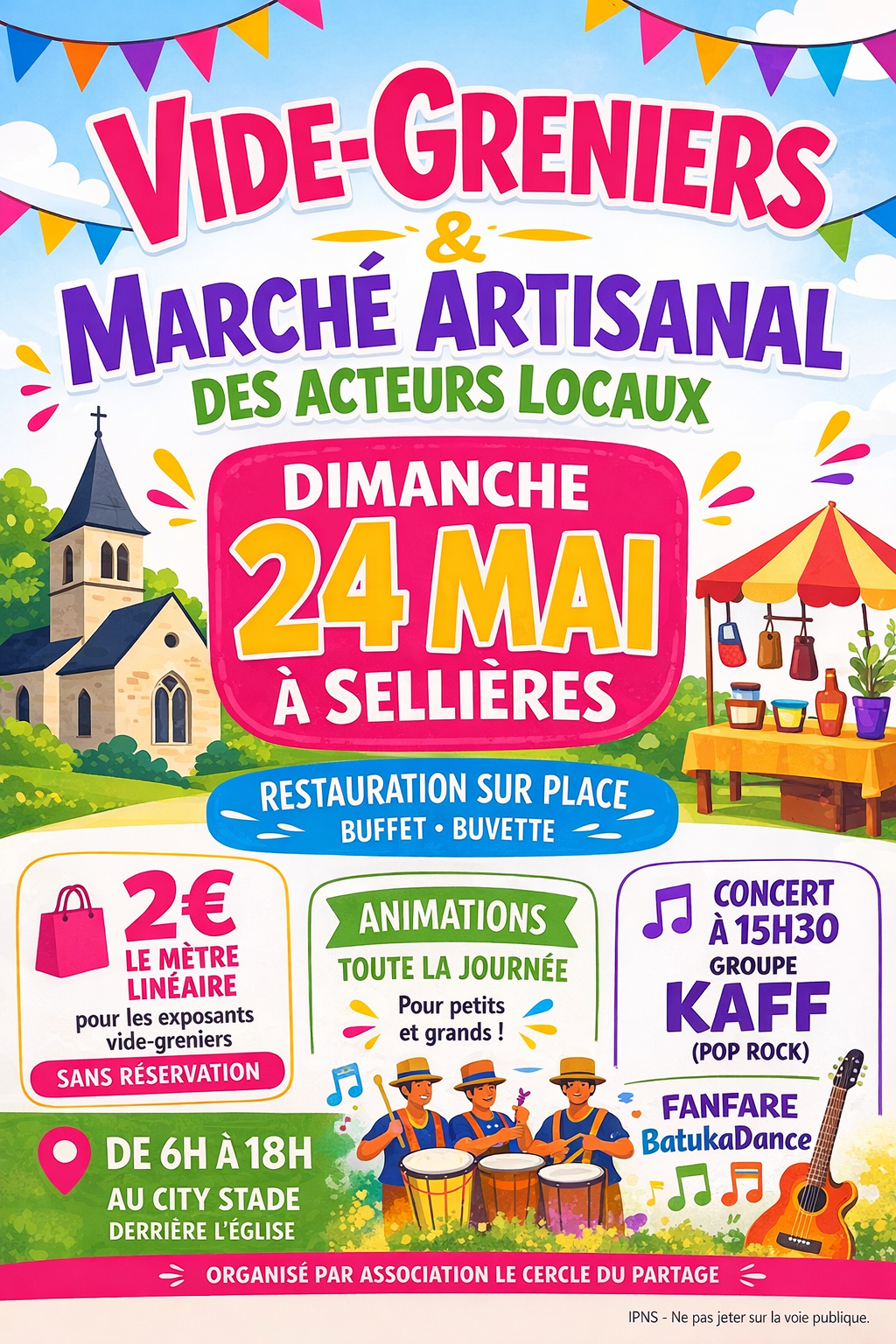 Sellières (39) - Rendez-vous le 24 mai 2026 - Journée des acteurs locaux