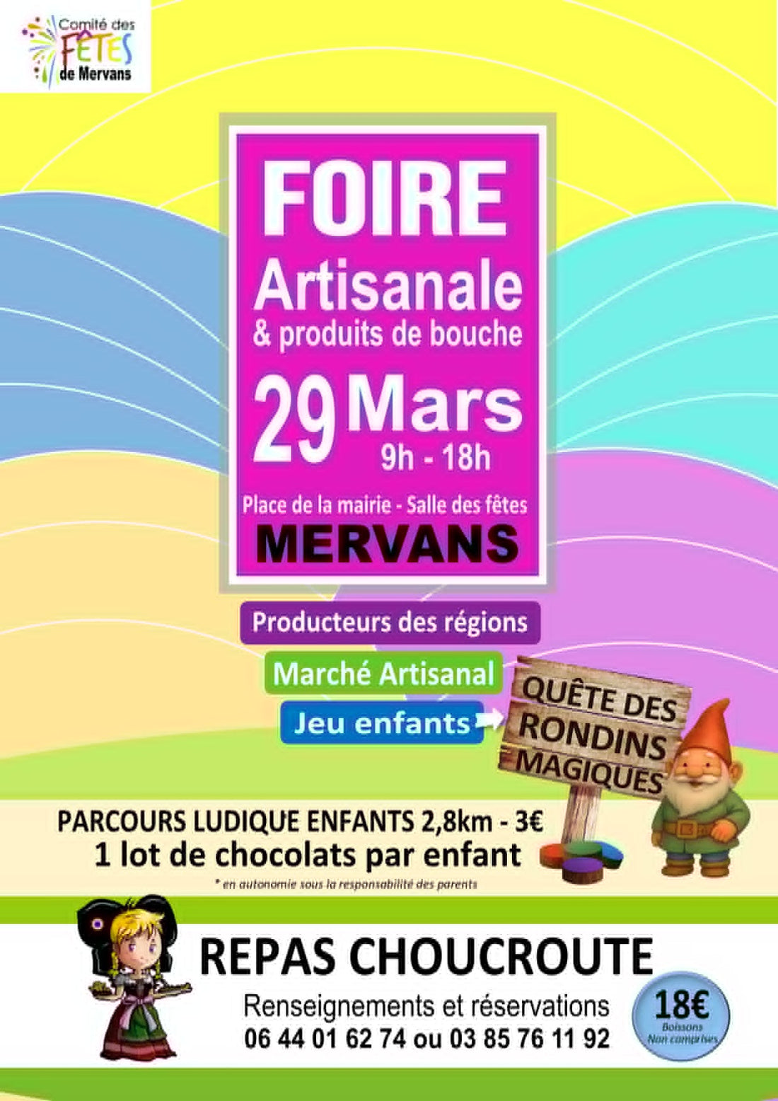 Mervans (71) - Rendez-vous le 29 mars !