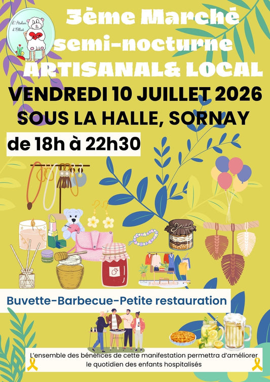 Sornay (71) - Vendredi 10 juillet 2026 - Marché Semi-Nocturne