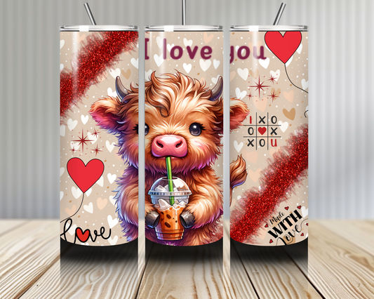 Gourde Tumbler isotherme - “I Love You”