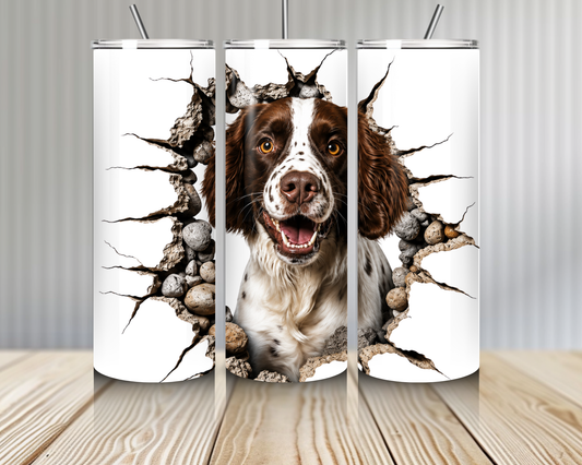 Tumbler Chien Springer Spaniel – Compagnon Fidèle & Design Original (A&C My Créa)