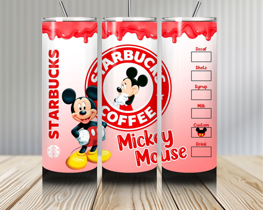 Gourde Tumbler isotherme -  Esprit Café & Icône Souriante