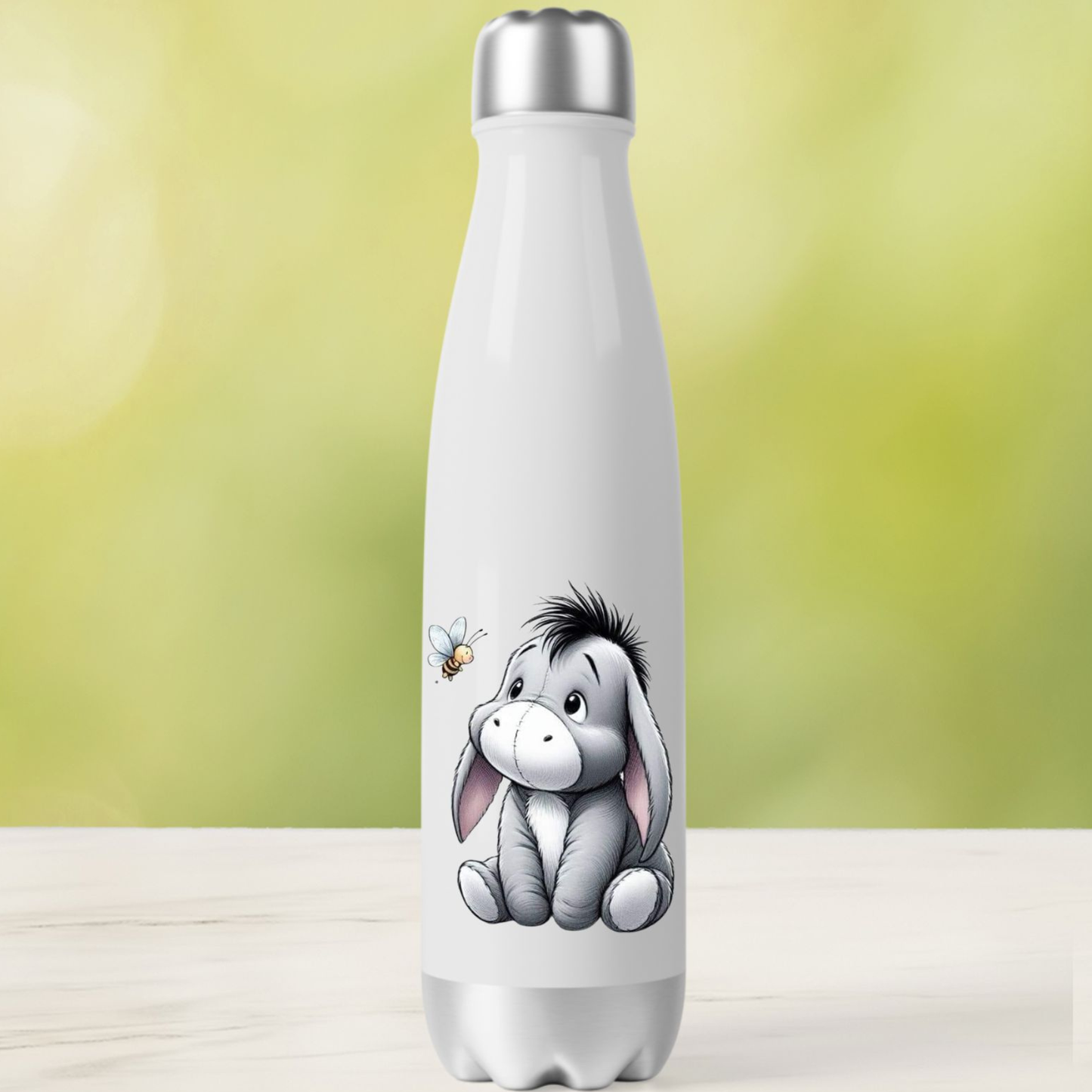 Bouteille - Gourde isotherme en inox - Petit Âne Tendre (Design A&C My Créa)