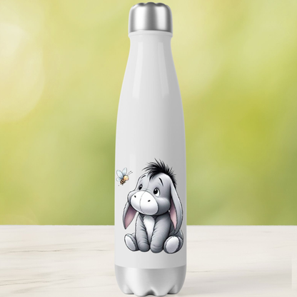 Bouteille - Gourde isotherme en inox - Petit Âne Tendre (Design A&C My Créa)