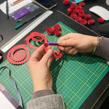 COMPLET - Atelier CRICUT - Cadre 3D Fleurs en papier - Samedi 21 Mars 2026 (4 heures)
