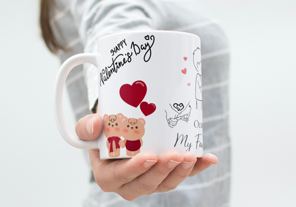 Mug Saint-Valentin - “Our Love Is My Favorite Story”
