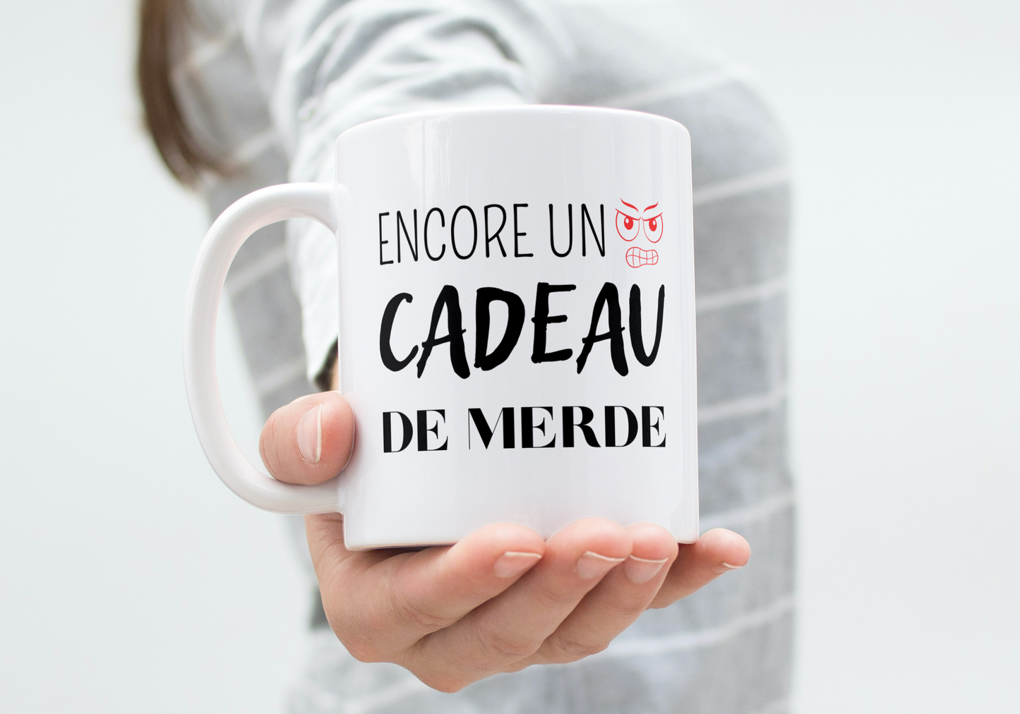 Mug humour - « Encore un cadeau de merde »