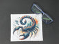 "Astro Scorpion" microfiber cloth for screen and glasses