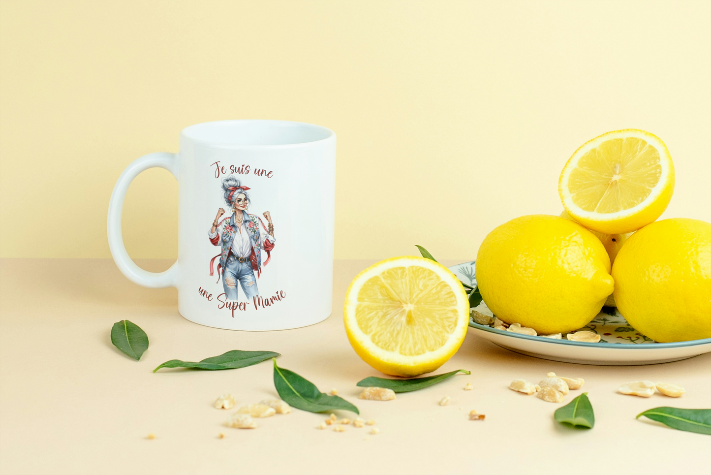 Mug humour - « Je suis une Super Mamie »