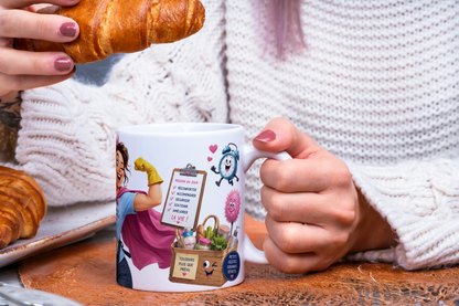 "I'm going to tear your eyes out, asshole" humor mug