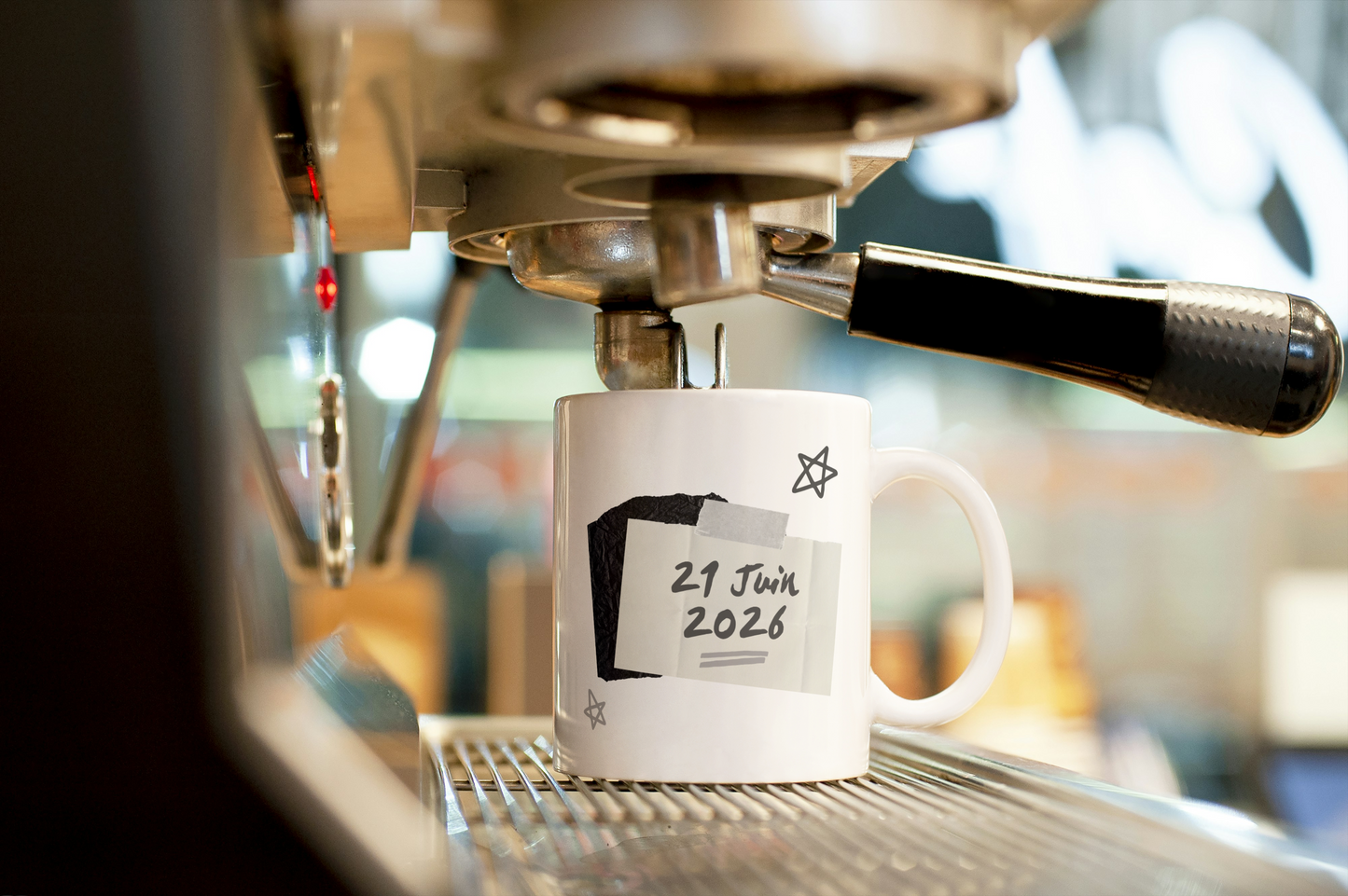 Mug Personnalisé Fête des Pères – Photo & Date (A&C My Créa)