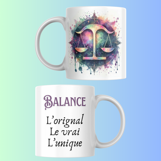 Mug Signe Astrologique – Cadeau Original Zodiaque 12 Signes Céramique 330 ml (A&C My Créa)