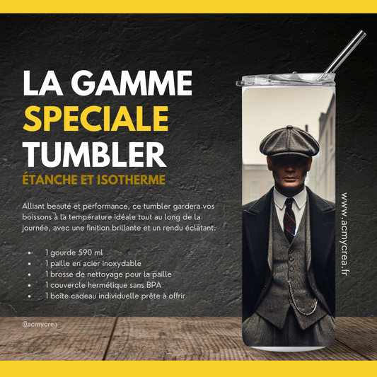Gourde Tumbler isotherme - Peaky Blinders