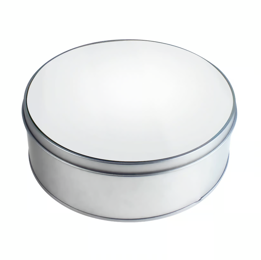 Boîte à biscuits ronde en métal - Joyeuse Saint-Valentin Mon amour avec friandises